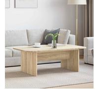 Table basse - VIDAXL - Chêne Sonoma 93 x 53 x 33 cm - Bois d'ingénierie - Rectangulaire - Rangement