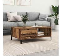 Vidaxl Table Basse Bois Ancien 90 X 60 X 35 Cm Bois D'ingénierie