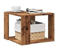 vidaXL Table basse vieux bois 40×40×30 cm en bois d'ingénierie 856494