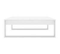 Table basse - VINGVO - SWT(808630) - Blanc - 100x100x35 cm - Aggloméré