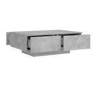 Table basse - VINGVO - YIN(804179) - Gris béton - 90x60x31 cm - Aggloméré