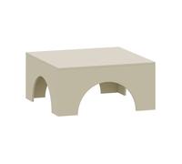 Table basse Vivatka 80 x 80 x 37 cm sable