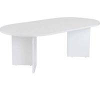 Table basse Zibeline blanc 119 x 60 x h40cm