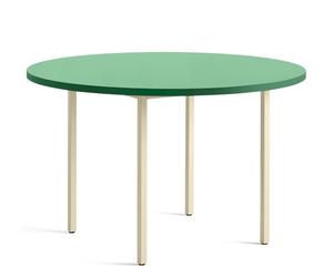 Table bicolore 105 cm Vert menthe - Ivoire paille - OFFRE SPECIALE - 5710441381891