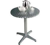 Table Bistro Ronde 800 mm Bolero Blanc G