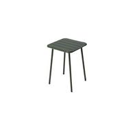 Table carrée 2 places 50x50cm vert BERGAME
