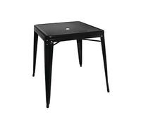 Table Carrée en Acier 668 mm Bistro