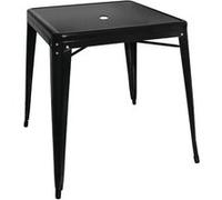 Table Carrée en Acier 668 mm Bistro