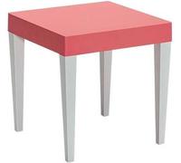 Table carrée rose pour enfants Fabrication robuste Table élégante