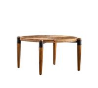 Table Centrale Moderne Petite Table à thé de Style américain Table Basse Balcon for la Maison Ancienne rétro Ronde d'angle
