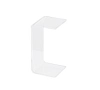 Table centrale moderne Petite table d'appoint pour canapé Table de chevet carrée transparente pour chambre à coucher Bureau en acrylique pour salon, petite table basse et lit pour chambre à coucher