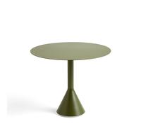 HAY Table à café ronde Palissade Cone Olive. ø90