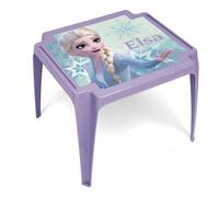 table congelée 2 filles en plastique violet