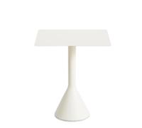 HAY Table café carrée Palissade Cone 65x65 cm Cream white