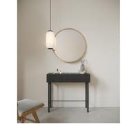 Table console avec tiroir - NOLIE - debout - 90 cm - couleur du bois de frêne Portland