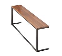 Table console, cadre en acier, table d'entrée et table de canapé pour le | Table console avec cadre en acier pour entrée et salon, solutions de rangement parfaites au-dessus du radiateur