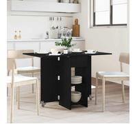 vidaXL Table console extensible Table à dîner 115×70×75 cm Bois d'ingénierie Chêne noir