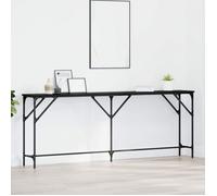Table console - console extensible Vidaxl Table console Chêne noir 200 x 29 x 75 cm
