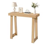 Table console de 91,5 cm, bureau moderne à placer derrière le canapé, meuble d'entrée rectangulaire en bois, table d'appoint étroite et allongée pour canapé, idéale pour le couloir, la chambre, le sal
