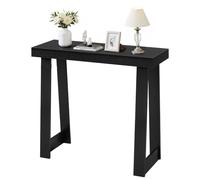 Table console de 91,5 cm, bureau moderne à placer derrière le canapé, meuble d'entrée rectangulaire en bois, table d'appoint étroite et allongée pour canapé, idéale pour le couloir, la chambre, le sal