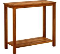 Table console de jardin 80x35x75 cm Bois d'acacia solide