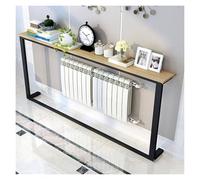 Table console de rangement pour entrée, table d'appoint étroite, table console de canapé - Table d'appoint étroite avec étagère de rangement, table longue et fine à placer derrière le canapé