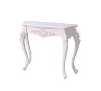 Table console demi-lune, table d'entrée en bois antique pour couloir, tables de canapé élégantes pour salon et chambre à coucher, mobilier décoratif traditionnel