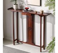 Table Console d'Entrée en Bois Massif avec Tiroir, Meuble Couloir Étroit | Bois Massif Durable, Design Étroit, Rangement Pratique, Style Moderne, Stable(A-Drawer,31.5"(80cm)L)