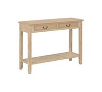 Vidaxl Table Console 110x35x80 Cm Bois