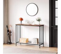 Table Console Étroite, Console Meuble,table d'Appoint, able d'Entrée,Table De Présentation, pour Les Petits Espaces,Couleur rétro