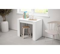 Table console extensible : 300 cm / Blanc