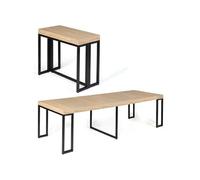 Table console extensible TORONTO 14 personnes 300 cm design industriel