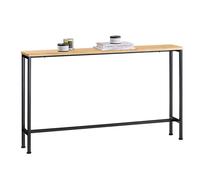 Table Console FSB19-L-E SoBuy - Cadre et 4 Pieds en Fer - L120cm x P20cm x H81cm