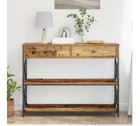 Table console ,Meuble d'Entrée,VIDAXL，Petit Bureau, avec tiroir Bois ancien 100 x 28 x 75 cm 7_2682037