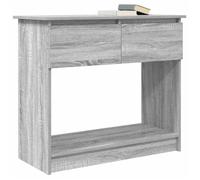 Table console ,Meuble d'Entrée,VIDAXL，Petit Bureau, avec tiroirs sonoma gris 85,5x38,5x74,5 cm 7_1367818
