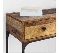 Table console ,Meuble d'Entrée,VIDAXL，Petit Bureau, Bois ancien 75 x 34,5 x 75 cm Bois d'ingénierie 7_2121129