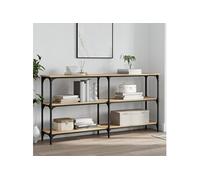 vidaXL Table console ch¿ºne sonoma 150x29x75 cm bois d'ing¿¿nierie Marron