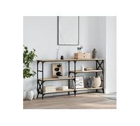 Vidaxl Table Console Chêne Sonoma 150x29x76,5 Cm Bois D'ingénierie Multicolore