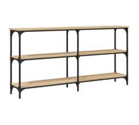 Table console - UMR - chêne sonoma - 150x29x75 cm - bois d'ingénierie LL235475