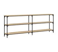 Table console - UMR - chêne sonoma - 200x29x75 cm - bois d'ingénierie LL236113