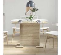 Table cuisine 2/4 personnes Marron - LEMON® Table de salle à manger - / Table de repas - Chêne sonoma - 500 - Soldes