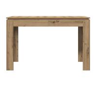 Table cuisine CLOUD, Brun Table à manger - Design Élégant - chêne artisanal 120x60x76 cm - bois d'ingénierie tt598