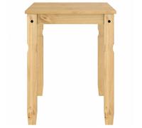 Table cuisine CLOUD, Brun Table à manger - Design Élégant - Corona 112x60x75 cm - bois massif de pin tt525