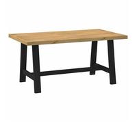 Table cuisine CLOUD Brun Table à manger - Design Élégant - NOAIN pieds en forme de A 160x90x75cm massif pin tt546