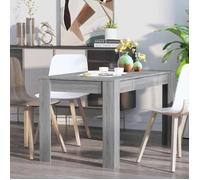 Table cuisine CLOUD, Gris Table à dîner/manger - 2/4 personnes - Sonoma gris 140x74,5x76 cm Bois d'ingénierie tt703