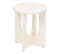 Table d’appoint ""Bloom"" ivoire 50,540x40cm - Atmosphera Créateur d'intérieur