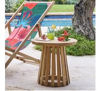 Table d'appoint de jardin ronde OSUNA Acacia 50 x cm - certifié FSC® Hespéride