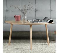 Table D' Appoint en Bois Massif Petite Console Basse Meuble Salon Homestyle4u