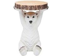 Table d appoint gorille kare design ours polaire blanc Blanc G