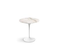 Table d’appoint Saarinen Tulip Knoll International blanc, Designer Eero Saarinen, 52 cm